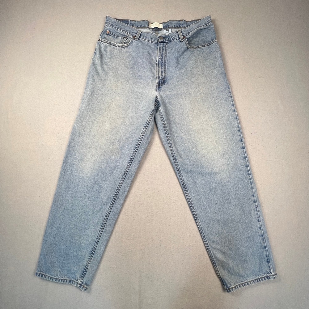 Levi's 560 Comfort Fit Jeans Mens 38x32 Light Wash Denim Relaxed Tapered Vintage